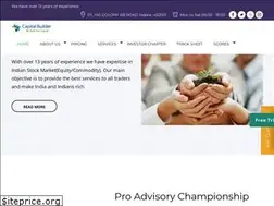 Sites similar to capitalbuilder.in
