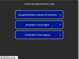 Sites similar to capitalbusinesstravel.com