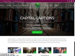 Sites similar to capitalcaptions.com