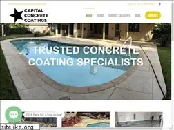 Sites similar to capitalconcretecoatings.com