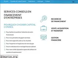 Sites similar to capitalconseil.ca