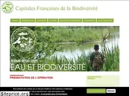 Sites similar to capitale-biodiversite.fr