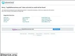 Sites similar to capitalfinanceloan.com