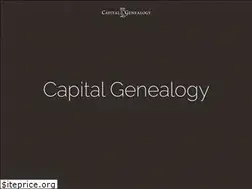 Sites similar to capitalgenealogy.com