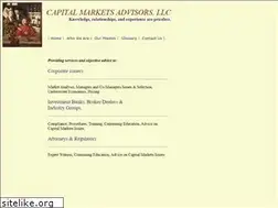 Sites similar to capitalmarketsadvisors.com