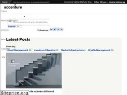 Sites similar to capitalmarketsblog.accenture.com