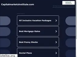 Sites similar to capitalmarketsinstitute.com