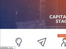 Sites similar to capitalonstage.com