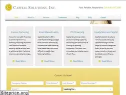 Sites similar to capitalsolutionsinc.com