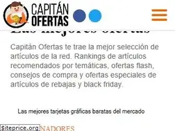 Sites similar to capitanofertas.com