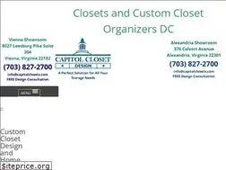 Sites similar to capitolclosetdesign.net