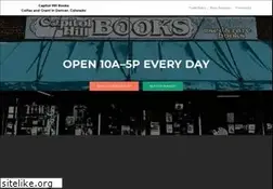 Sites similar to capitolhillbooks.com