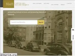 Sites similar to capitolhillhistory.org