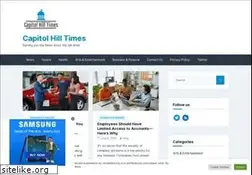 Sites similar to capitolhilltimes.com