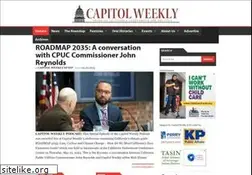 Sites similar to capitolweekly.net