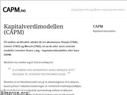 Sites similar to capm.no
