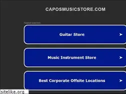 Sites similar to caposmusicstore.com