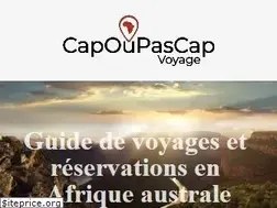 Sites similar to capoupascapvoyage.com