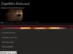 Sites similar to cappelettisrestaurantstgeorge.com
