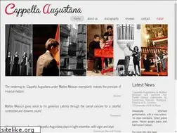 Sites similar to cappella-augustana.org