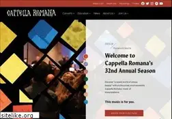 Sites similar to cappellaromana.org
