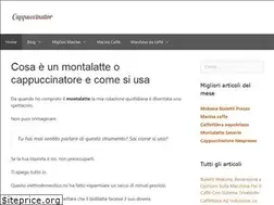 Sites similar to cappuccinator.it