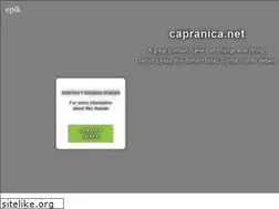 Sites similar to capranica.net