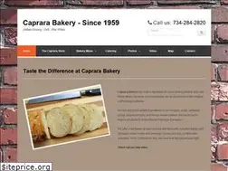 Sites similar to caprarabakery.com