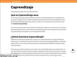 Sites similar to caprendizaje.com.co