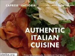 Sites similar to capresetrattoria.com