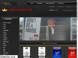 Sites similar to capri-cigarettes.com