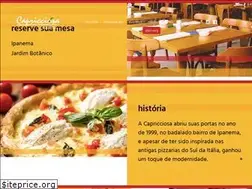 Sites similar to capricciosa.com.br