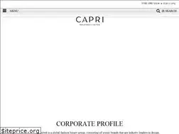 Sites similar to capriholdings.com