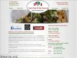 Sites similar to capripizzasubs.com