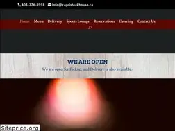 Sites similar to capristeakhouse.ca