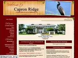 Sites similar to capronridgehoa.com