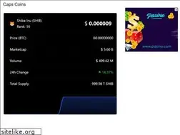 Sites similar to capscoins.com