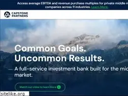Sites similar to capstonepartners.com