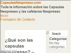Sites similar to capsulasnespresso.com