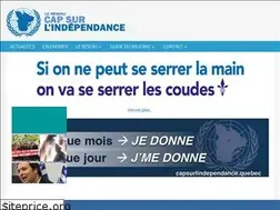 Sites similar to capsurlindependance.quebec