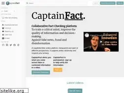 Sites similar to captainfact.io