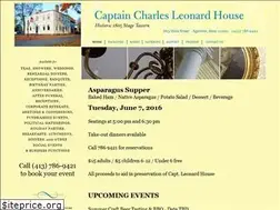 Sites similar to captainleonardhouse.com