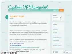 Sites similar to captainofsharepoint.wordpress.com