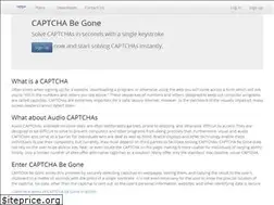 Sites similar to captchabegone.com