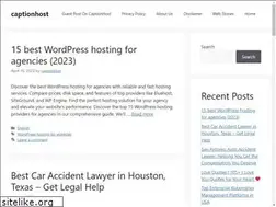 Sites similar to captionhost.com