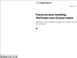 Sites similar to captionsaver.com