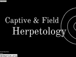 Sites similar to captiveandfieldherpetology.com