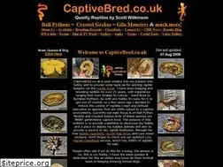 Sites similar to captivebred.co.uk