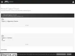 Sites similar to captur-forum.de