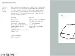 Sites similar to captures-editions.com